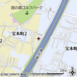 栃木県宇都宮市宝木町2丁目945周辺の地図