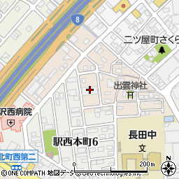 石川県金沢市二宮町11周辺の地図