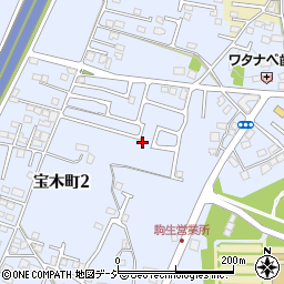 栃木県宇都宮市宝木町2丁目919-36周辺の地図