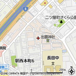 石川県金沢市二宮町10周辺の地図