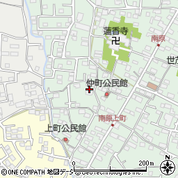長野県長野市川中島町原50周辺の地図