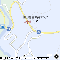 富山県富山市山田中瀬538周辺の地図