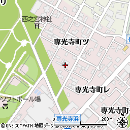 石川県金沢市専光寺町ツ51周辺の地図