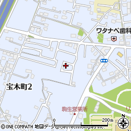 栃木県宇都宮市宝木町2丁目919-28周辺の地図