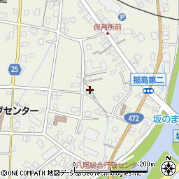 富山県富山市八尾町福島116周辺の地図