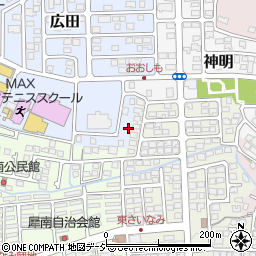 長野県長野市広田283周辺の地図