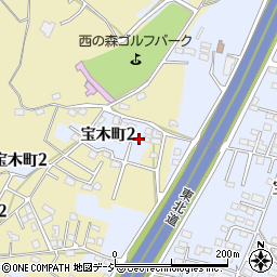 栃木県宇都宮市宝木町2丁目970-5周辺の地図