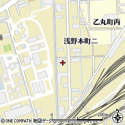 石川県金沢市浅野本町ニ周辺の地図
