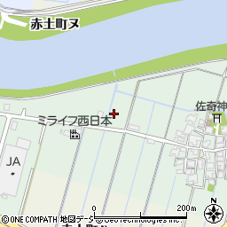 石川県金沢市佐奇森町ロ周辺の地図