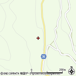 長野県長野市信州新町越道2177周辺の地図