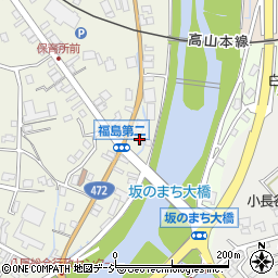富山県富山市八尾町福島42周辺の地図