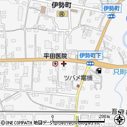 信濃屋酒店周辺の地図