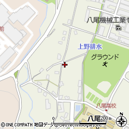 富山県富山市八尾町福島1107周辺の地図