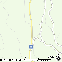 長野県長野市信州新町越道2193周辺の地図