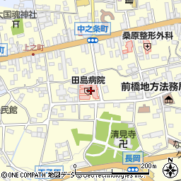 田島病院（寿山会）周辺の地図