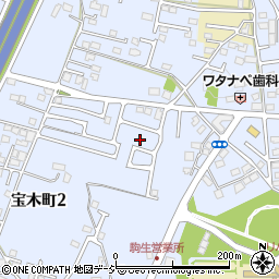 栃木県宇都宮市宝木町2丁目919周辺の地図