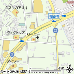 栃木県宇都宮市細谷町312周辺の地図
