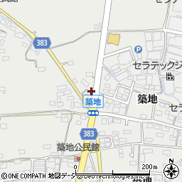 虹屋丼丸　篠ノ井・岡田店周辺の地図