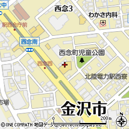 石川トヨペットレクサス金沢駅西周辺の地図