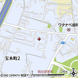 栃木県宇都宮市宝木町2丁目919-16周辺の地図