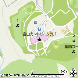 富山県富山市万願寺1-166周辺の地図