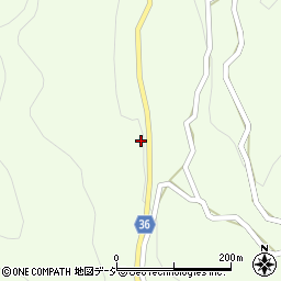 長野県長野市信州新町越道2189周辺の地図