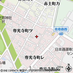 石川県金沢市専光寺町ツ67周辺の地図