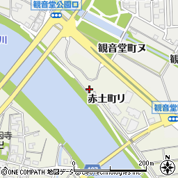 石川県金沢市赤土町リ65周辺の地図