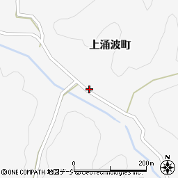 石川県金沢市上涌波町ヘ周辺の地図