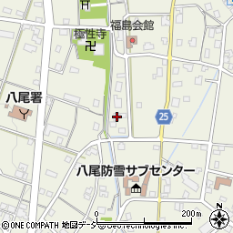 富山県富山市八尾町福島564周辺の地図