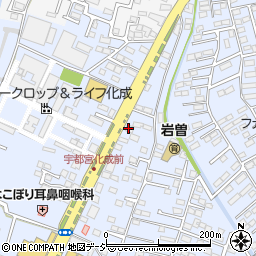ドミノ・ピザ　宇都宮白沢街道店周辺の地図