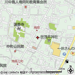 長野県長野市川中島町原493周辺の地図