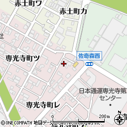 石川県金沢市専光寺町ツ78周辺の地図