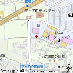長野県長野市広田130周辺の地図