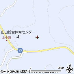 富山県富山市上中瀬周辺の地図