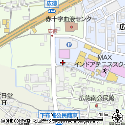 長野県長野市広田127周辺の地図