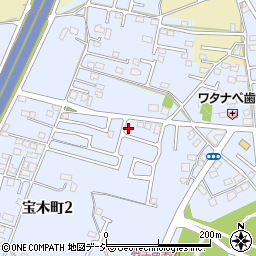 栃木県宇都宮市宝木町2丁目919-8周辺の地図
