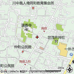 長野県長野市川中島町原107周辺の地図