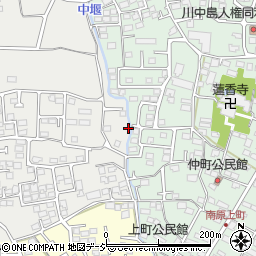 長野県長野市篠ノ井岡田324周辺の地図