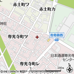 石川県金沢市専光寺町ツ65周辺の地図
