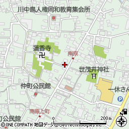 長野県長野市川中島町原109周辺の地図