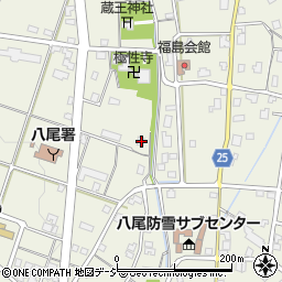 富山県富山市八尾町福島748周辺の地図