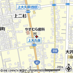 ザブーン大沢野店周辺の地図