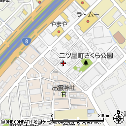 石川県金沢市二ツ屋町5-7周辺の地図