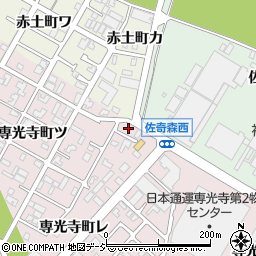 石川県金沢市専光寺町ツ79周辺の地図