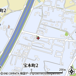 栃木県宇都宮市宝木町2丁目922-5周辺の地図