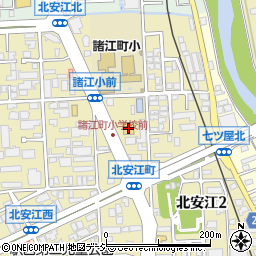 ビッグボーイ金沢北安江店周辺の地図