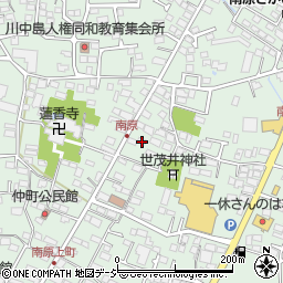 長野県長野市川中島町原490-1周辺の地図