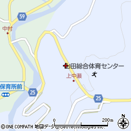 富山県富山市山田中瀬338周辺の地図