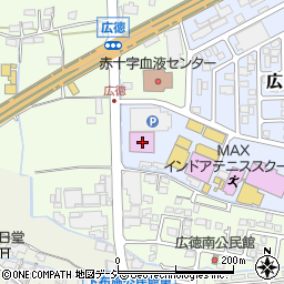 長野県長野市広田125周辺の地図